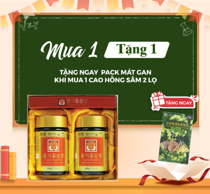 Combo 6: Tinh Hoa Sâm Quý (Lựa chọn tiết kiệm, hiệu quả)